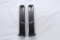 (2) Springfield XD-40 .40 S & W 20 Round Magazines.