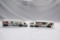 (2) Ertl 1/64 Scale Case Truck Tractor & Trailer Combos - 