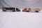 (2) Ertl 1/64 Scale Truck Tractor & Trailer Combos - Golden Sun Feeds & Kor