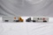 (2) Ertl 1/64 Scale Truck Tractor & Trailer Combos - Cargill Cenex & Farewa