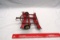 Ertl Made In USA Red Platform Trailer Farm Toy.