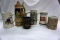 (5) Various Beer Steins - Hawaii, Miller, Holiday Folk, Fridge Fever, Unmar