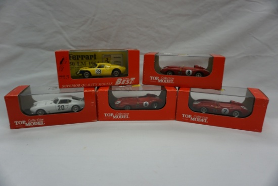 (5) Model Best & Top Model Collection 1:43 Scale Superior Quality Models in