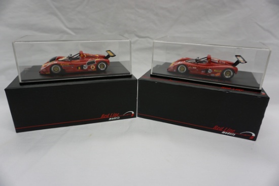 (2) Red Line 1:43 Scale Models in Boxes, Ferrari 333 SP (NIB) (All 1 $).