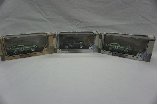 (3) Jolly Model 1:43 Scale Models in Boxes, Aston Martin 2 P214 & 1 DB2, Ma