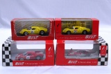 (4) Best Model 1:43 Scale Models - Made In Italy - Alfa Romeo, Ferrari (All