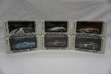 (6) Serie Speciale Limitata 1:43 Scale Models in Boxes, All Ford GT 40's, M