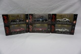 (6) Bang 1:43 Scale High Quality Models in Boxes, Ferrari 250, Made in Ital