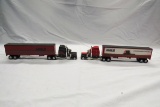 (2) Liberty Classics 1/64 Scale Limited Edition Case IH Truck Tractor & Tra