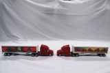 (2) Liberty Classics 1/64 Scale Limited Edition Case & Masey Ferguson Truck