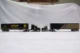 (2) Ertl 1/64 Scale Truck Tractor & Trailer Combos - Cheesman Seed Company