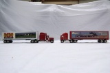 (2) Liberty Classics Limited Edition 1/64 Scale Truck Tractor & Trailer Com