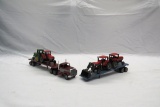 (1) Winross 1/64 Scale Truck Tractor & Trailer Combo with John Deere & IHC