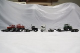 (2) Ertl 1/64 Scale Truck Tractor & Trailer Combos - Deutz Allis Trucks & T