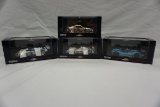 (4) Ebbro 1:43 Scale Models in Boxes, Crafted in China, Toyota 88C, Mugen,