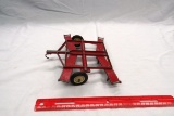 Ertl Made In USA Red Platform Trailer Farm Toy.