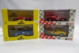 (4) 1:43 Scale Models in Boxes; (2) Art Model Made In Italy - Ferrari; (2)