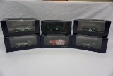 (6) Pinko 1:43 Scale Models in Boxes, 3 Aston Martin, Maserati 450, 2 Lotus