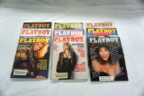 Playboy Magazines - Partial Year 1985 (Missing April, June, July).