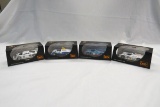 (4) IXO 1:43 Scale Models in Boxes, Renault Alpine, (2) Audi R8's, Saleen S