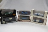 (6) Various Brands 1:43 Scale Models in Boxes - Aston Martin, Triumph, Marc