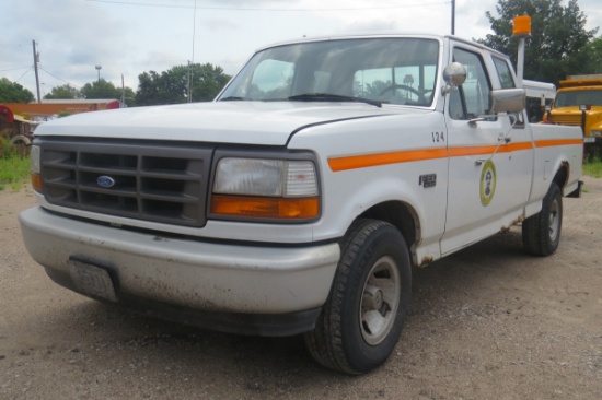 1995 Ford F-150 Extended Cab Pickup, VIN FTEZI5ISN3SKA97147, 5.0 Liter Gas Engine, Automatic Transmi