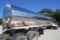 2003 Walker Tandem Axle Food Grade Stainless Steel Tanker Trailer, VIN# 5WSAB46233N035485, 68,000lb.