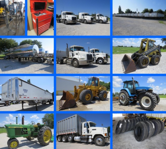 Complete Trucking Fleet/Support Equipment Auction