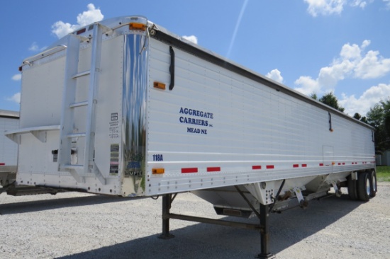 2010 Timpte "Super Hopper" Tandem Axle 42' All Aluminum Grain Trailer, VIN# 1TDH42226AB122501, 65,00