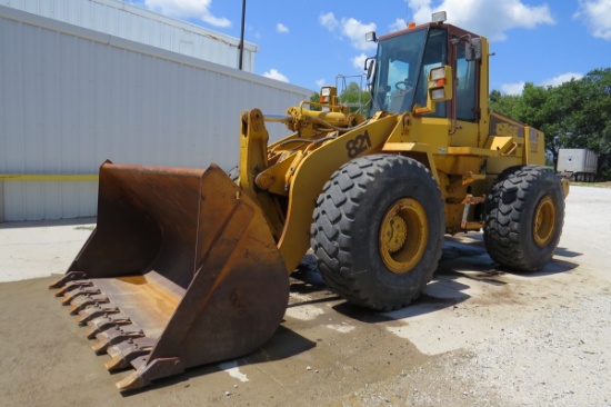 1991 Case 821 Articulated Wheel Loader, SN# JAK0024006, Case 6-Cylinder Turbo Diesel Engine, Hydrost