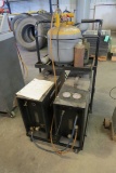 Sercon 4000 Acid Purification System with Sercon 5000 Recovery System on 4-Wheel Cart.