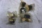 (2) Steering Shaft Clamps for 66-75 & (4) Manual Steering Box Boot Kits (2) Steering Column to Floor