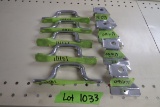 (5) Chromed Seat Footman Loop (111101) & (4) Reflector Brackets (091071).