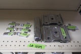 Chromed Lift gate Latch Lock (151013), (6) Rear Leaf Spring Mount Plates (041053), (3) Each Tailgate