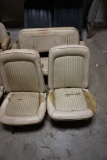 Set of Stock Bronco Vinyl Seats-(Color-Parchment).