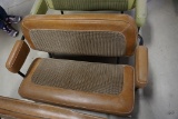 Original Rear Bronco Seat- Ginger with Houndstooth