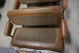 Original Rear Bronco Seat - Ginger with Houndstooth