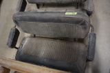 Original Rear Bronco Seat - Black Vinyl with Houndstooth