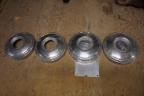 (4) Dog Dish Hub Caps