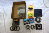 Various sizes of Timken, National, Koyo roller bearings & U-joint Retainer Kits