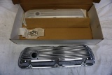 New Scott Drake SB Finned Aluminum Valve Covers