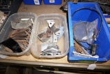 (3) Containers of Tire Carrier Brackets & Latch Assemblies
