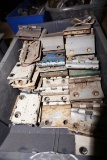 Container of Glove Box Door Hinges & Box of Latches.