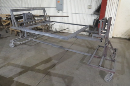 Rolling Rotisserie Stand for Hardtops.