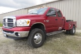 2008 Dodge Ram 3500 Heavy Duty Quad Cab 4x4 Diesel Dually Pickup, VIN# 3D7MX48A28G248944, Cummins Tu