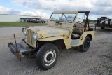 1950 Willy Model 473 Jeep, VIN# 10838.