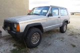 1991 Jeep Cherokee 2-Door SUV, 30x9.50R15 Radial Tires, 222,856 Miles, Air Conditioning & Heat