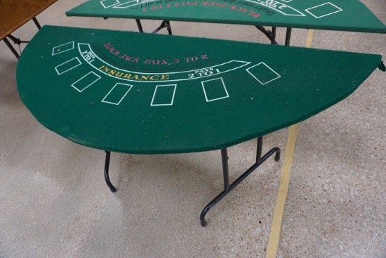 Black Jack Table.