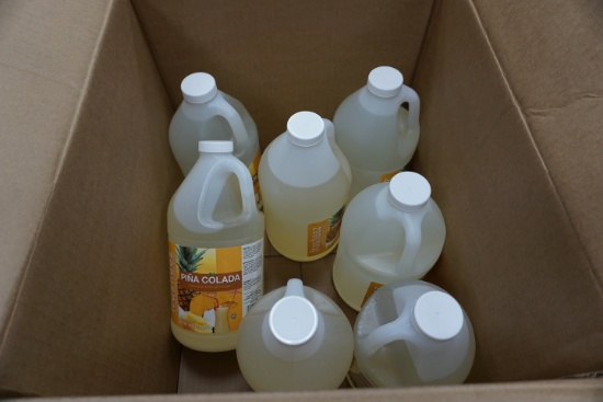 (2) Boxes of Margarita, Pina Colada & Orange Mix  for Slushie Machines.