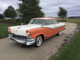 1956 Ford Victoria, 292 Cubic Inch Gas Engine, 4Volt Automatic, Power Steer